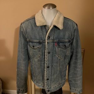 Men's Levi's® Sherpa-Lined Trucker Jacket
